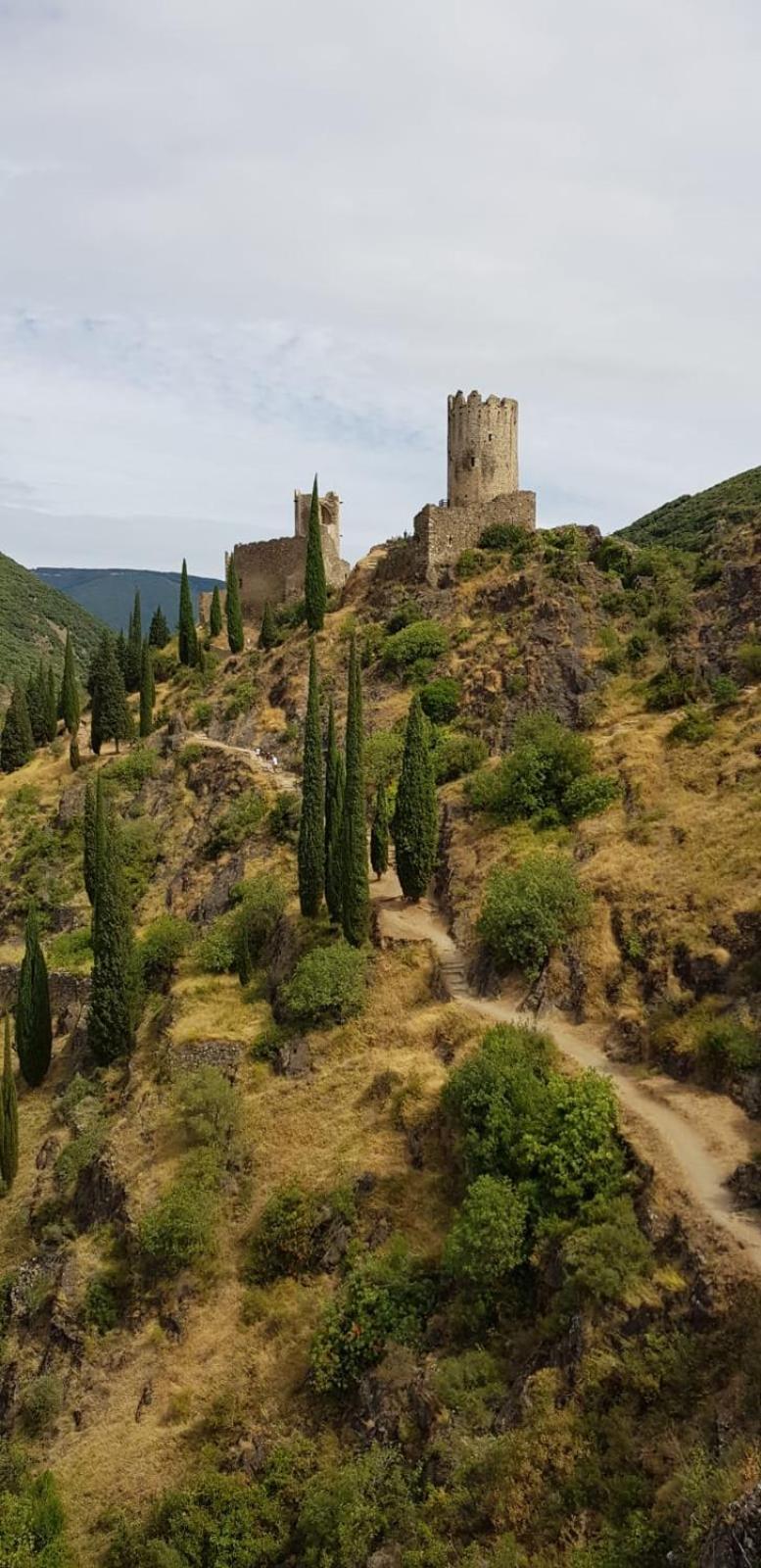 3 Star Surdespine Historic 4 Chateaux Lastours Air Conditioned Exterior foto